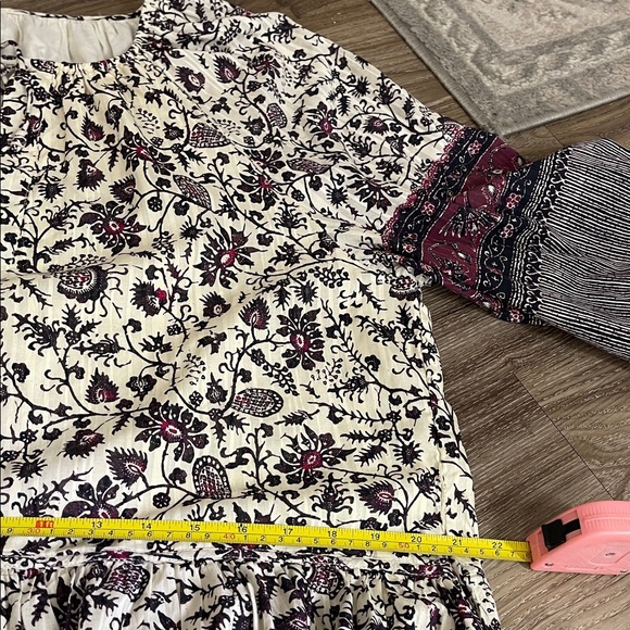 Ulla Johnson Abri Floral Printed Mini Dress Size: 8 - Picture 11 of 14